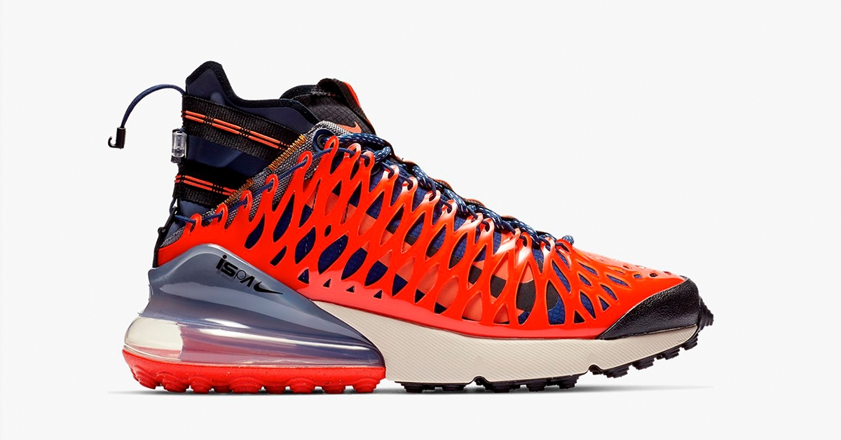nike ispa orange