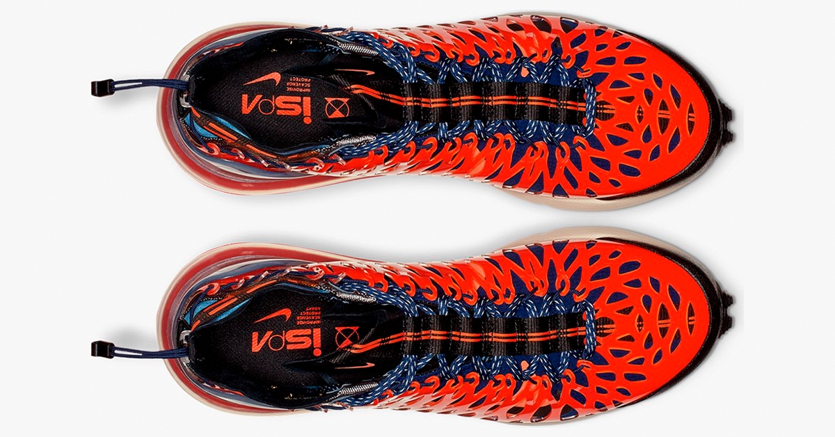 nike ispa orange