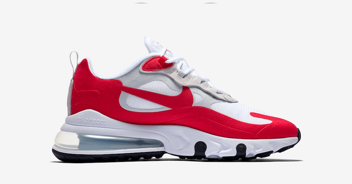 nike 270 react university red