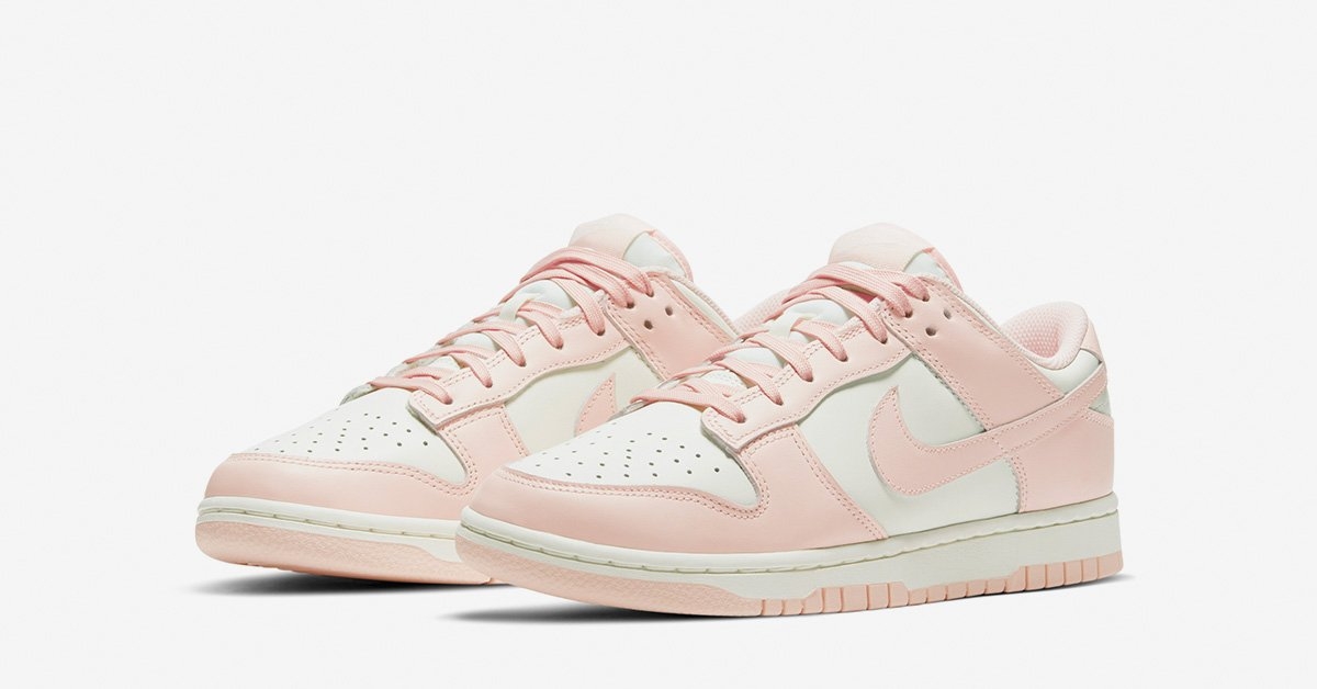 Mechanics controller Putte Nike Dunk Low Hvid Pink til kvinder - Cool Sneakers