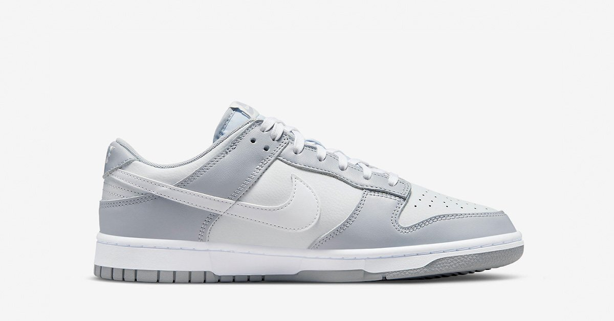 Nike Dunk Low Grå Hvid DJ6188-001