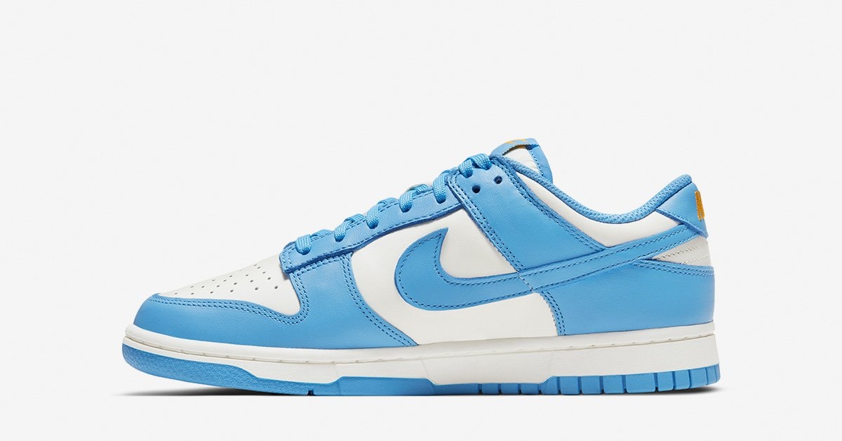 Nike Dunk Low Hvid Lyseblå kvinder - Cool Sneakers