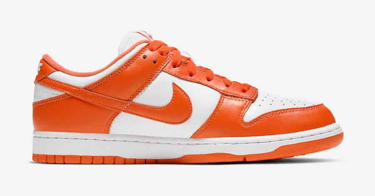 brown and orange nike dunks