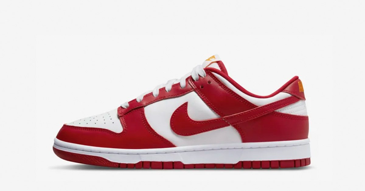 Nike Dunk Low Retro Rød Hvid DD1391-602