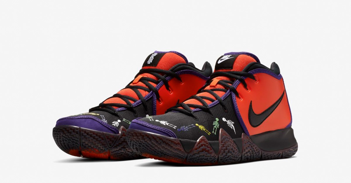 kyrie 4 blackout footlocker