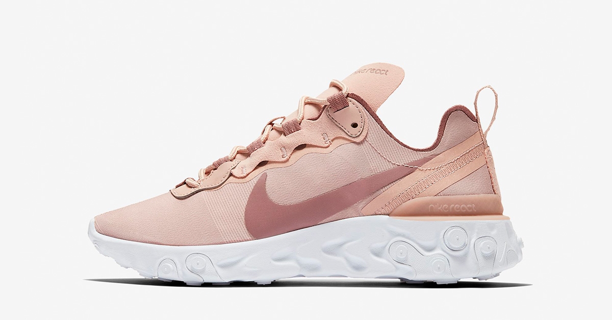 Nike React 55 Rosa til kvinder - Cool Sneakers