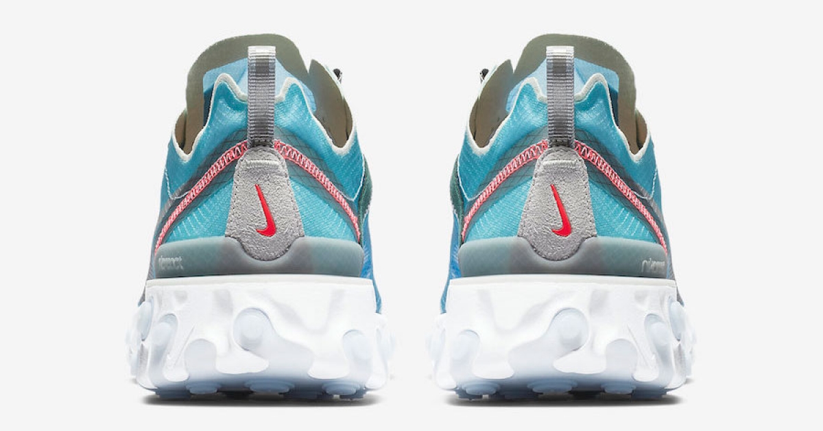 Nike React Element 87 Lyseblå AQ1090-400