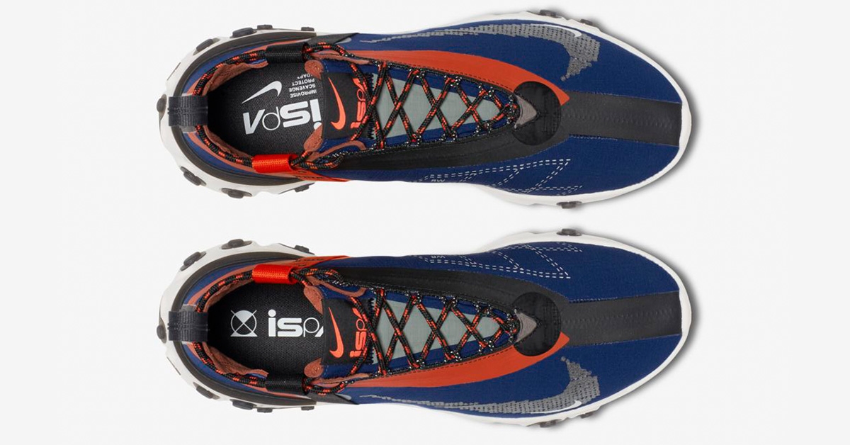 nike ispa orange