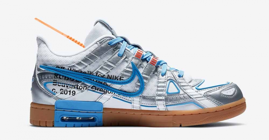 Off White x Nike Air Rubber Dunk University Blue CU6015-100