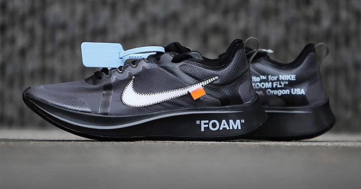 Off-White Zoom Fly SP Black Cool Sneakers