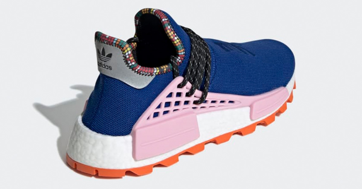 Williams x Adidas Solar Hu Blå Pink - Cool Sneakers