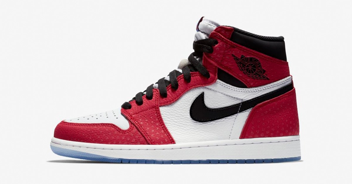 Spiderman x Nike Air Jordan 1 Cool Sneakers
