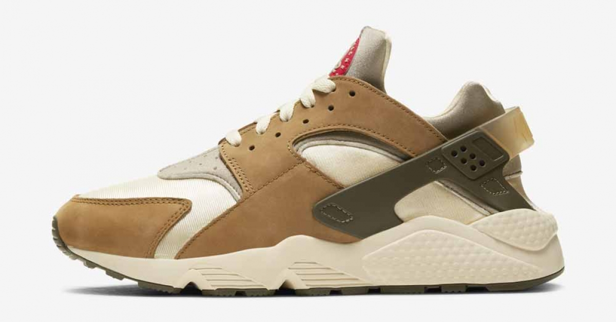 Stüssy x Nike Air Huarache LE Desert Oak DD1381-200